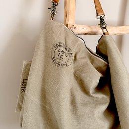 BaggyBag  (recycled cotton khaki) 