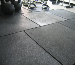 NRG fitness - Carrelage Fitness 50 x 50 cm et 43 mm d'épaisseur