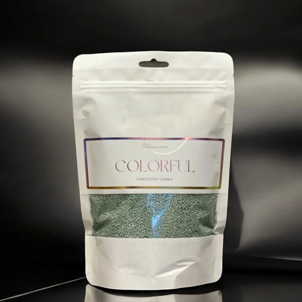 Powder/ Sand/ Pearl Candle Ready-to-Use Refill kit – Unscented Emerald Color – 330g – made for Horeca