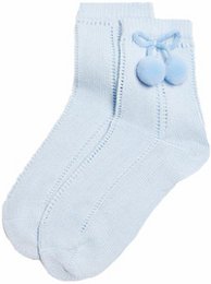 iN Control 2pack JACQUARD sokker med pomponer