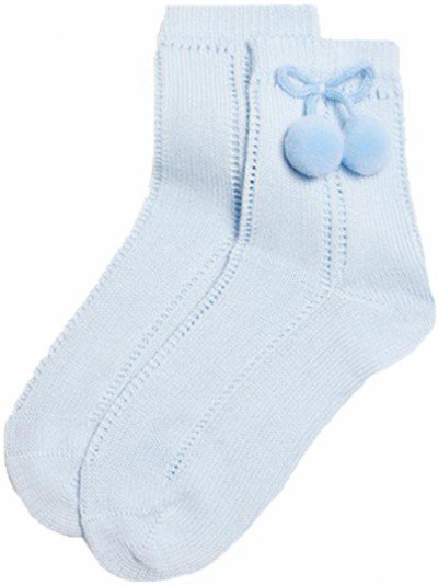 iN Control 2pack JACQUARD sokker med pomponer