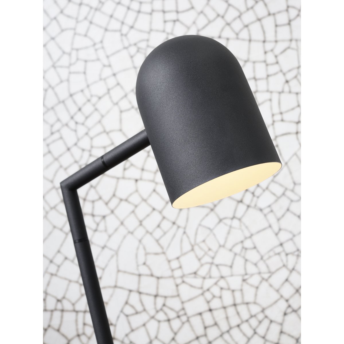 Vloerlamp ijzer Marsella zwart