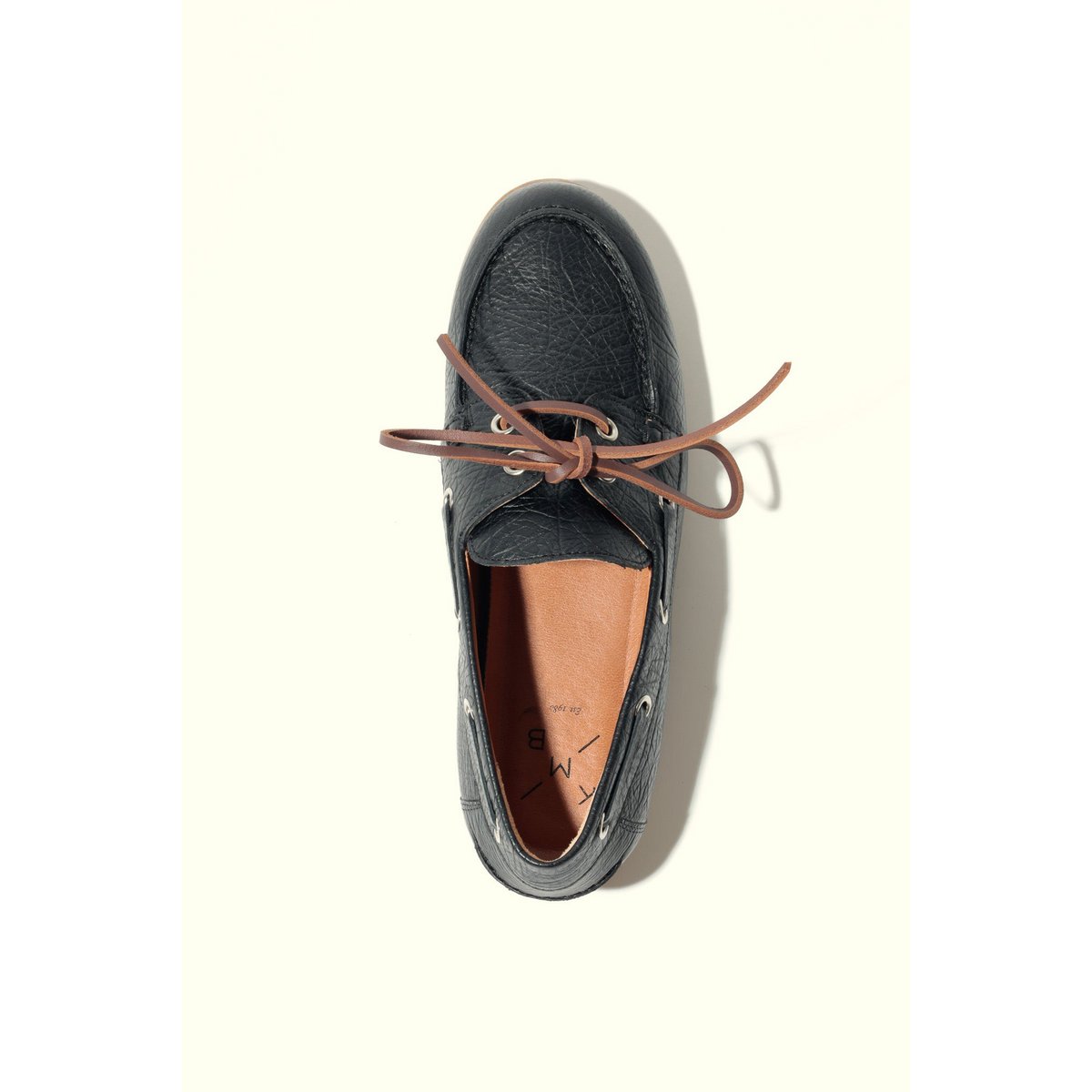 KAI BLACK – Skórzane buty żeglarskie