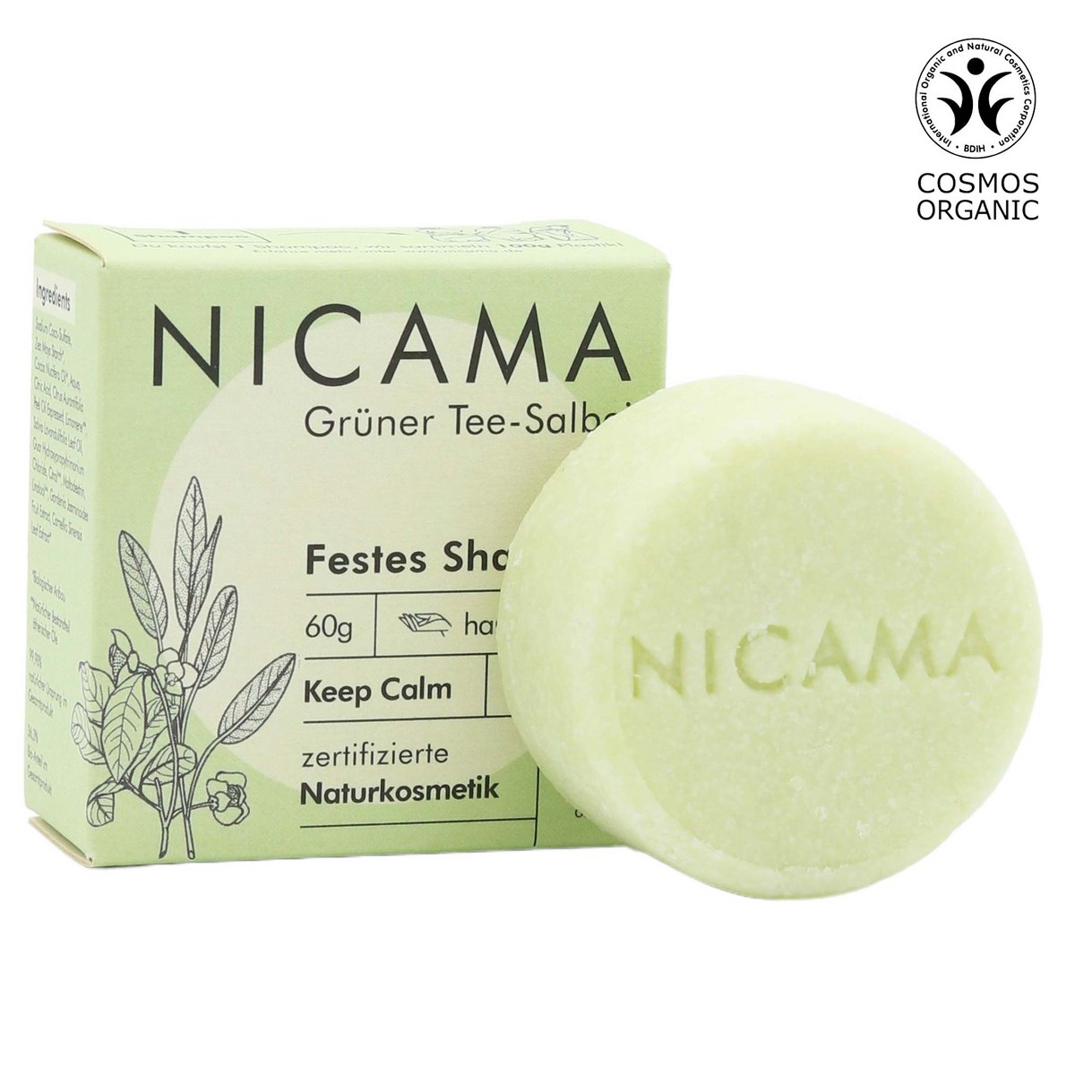 NICAMA - Shampoo solido - Copia di arancia di olivello spinoso (COSMOS).
