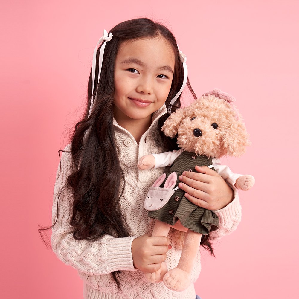 Knuffel, Lucky Doggy, Lucky Fendi: Paris Travel 38cm