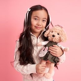 Plush toy, Lucky Doggy, Lucky Fendi: Paris Travel 38cm 