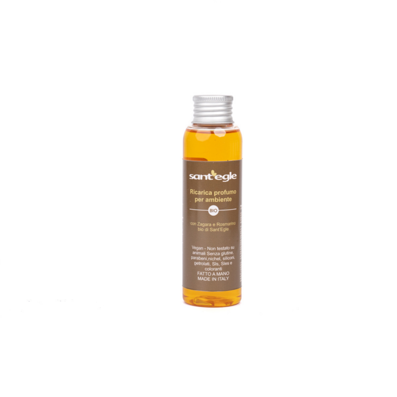 Refill for Organic Orange Blossom & Rosemary Room Fragrance Diffuser 100 ml (Pack of 6pz)