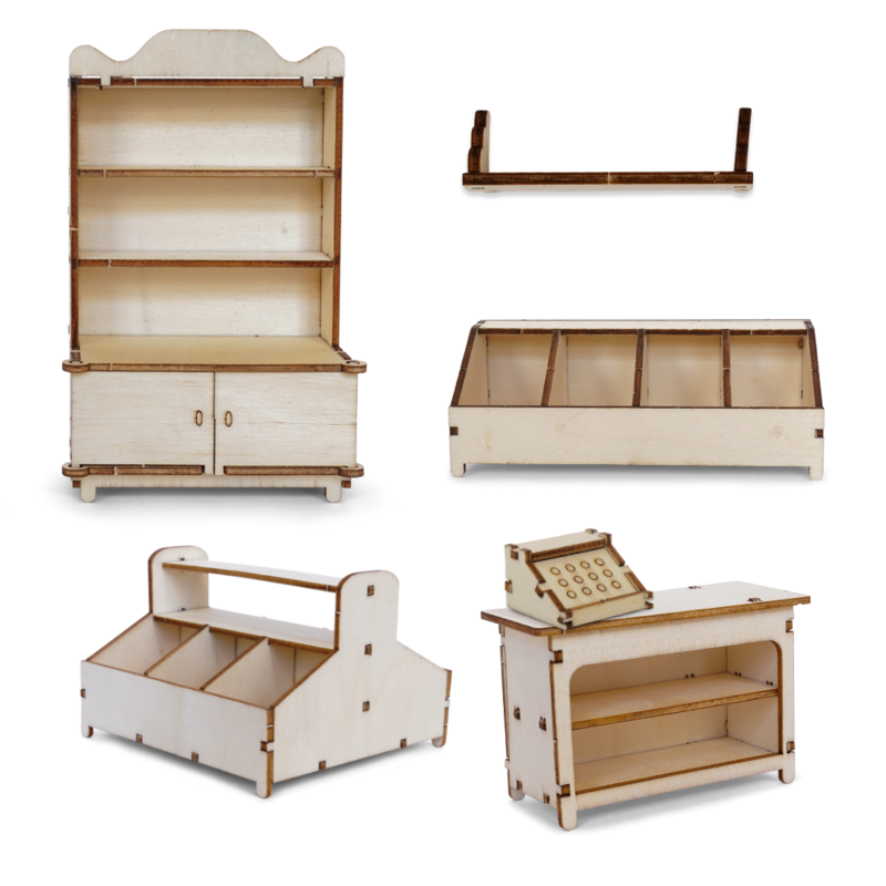 Mobiliario en kit - Tienda - La Casa del Ratón