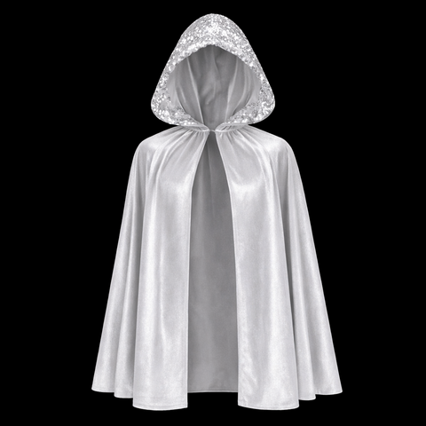 Cape “silver witch” Magic Cape