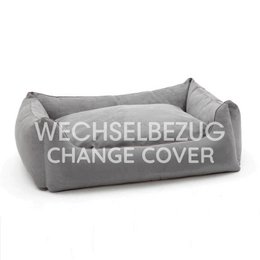 Wechselbezug Hundebett Box Bett Alcanterra anthrazit