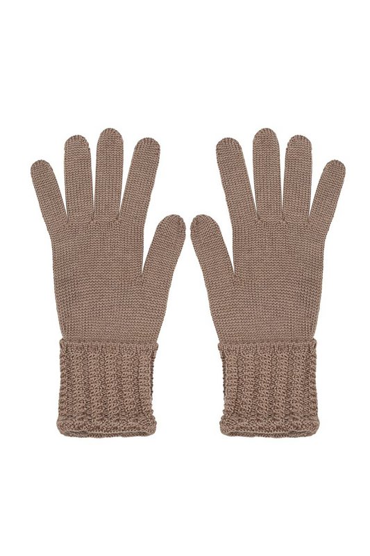 Rękawiczki KENDALL -100% wełny merino – camel