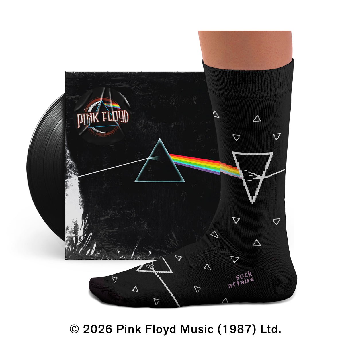 Pink Floyd, côté obscur de la lune Chaussettes
