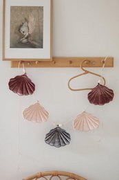 Guirlande Velours « Cosmic Pearl » avec Coquillages