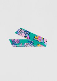 Foulard ruban Virginie Riou "Le petit papillon"
