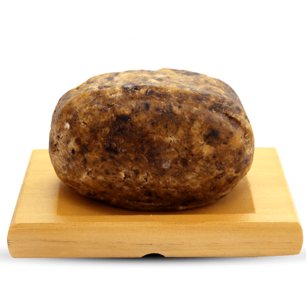 Black Soap with soap dish