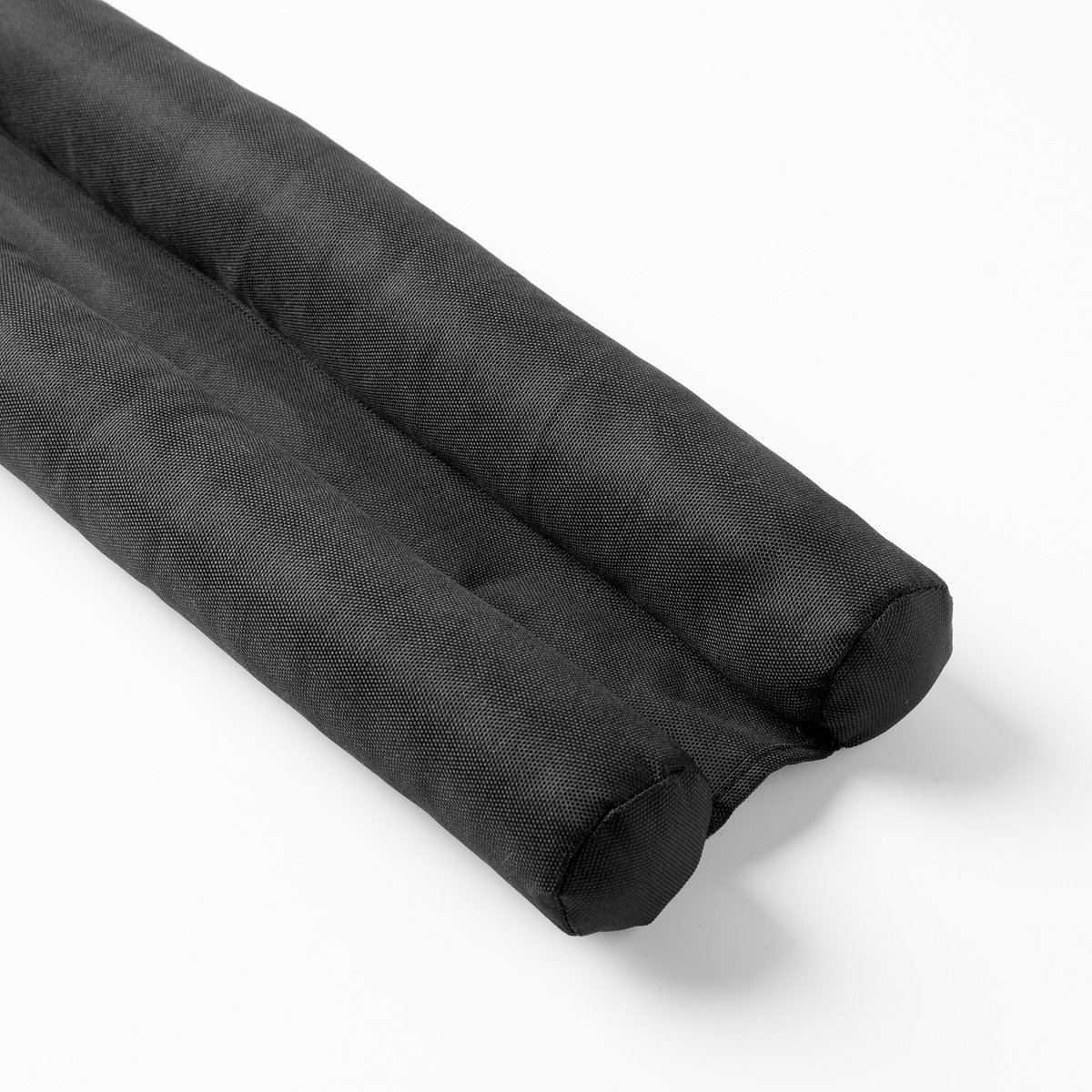 Textino TITO - Double door draught excluder 80x16x5 cm - Raven - Black