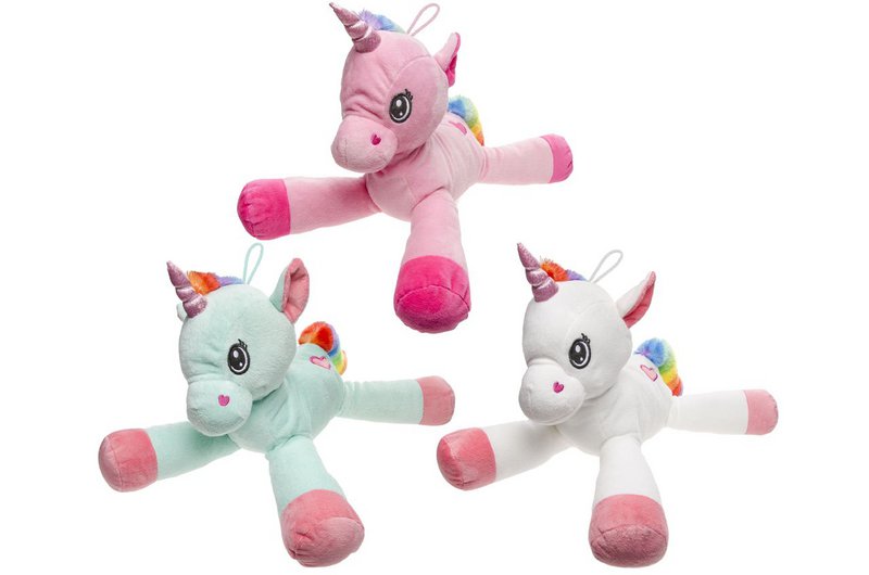 PLUSH UNICORN L. RAINBOW