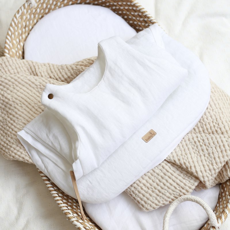 linen baby sleeping bag, baby sleeping sack summer 1 TOG, 1,5 TOG, 2,5 TOG