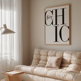 Poster: Tres Chic