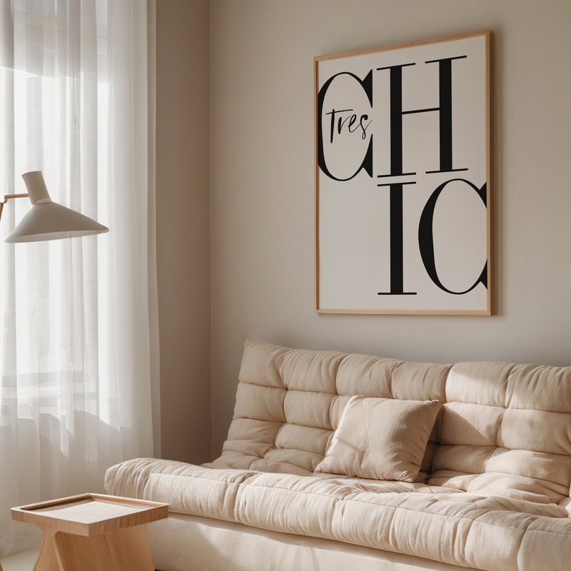 Poster: Tres Chic