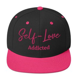 Self Love Addicted Snapback Hat with Embroidery