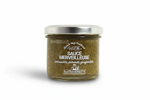 Sauce/Spreadable vegetarian aperitif│ Mint, fresh coriander and lemon ▸ The wonderful sauce