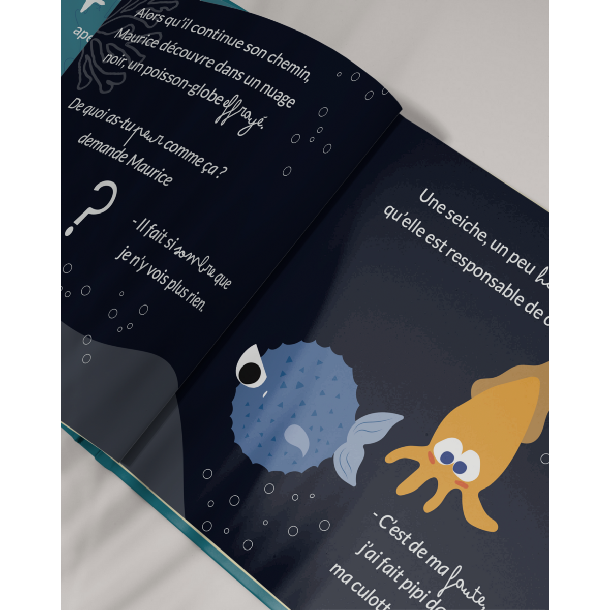 Kinderboek Maurice en de oceaan van gevoelens