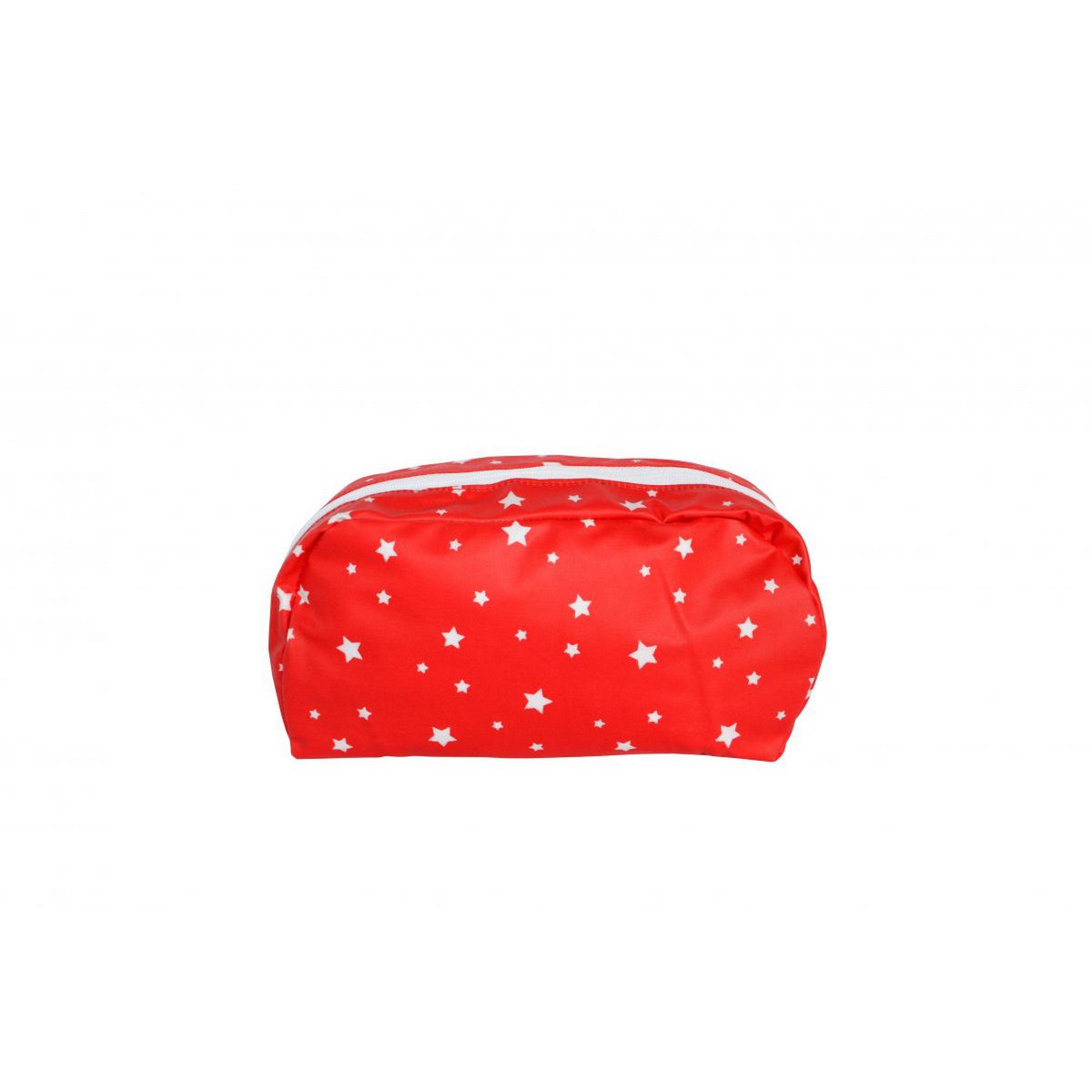 Beauty case rosse stelle tonde 20x14cm Isabelle Rose