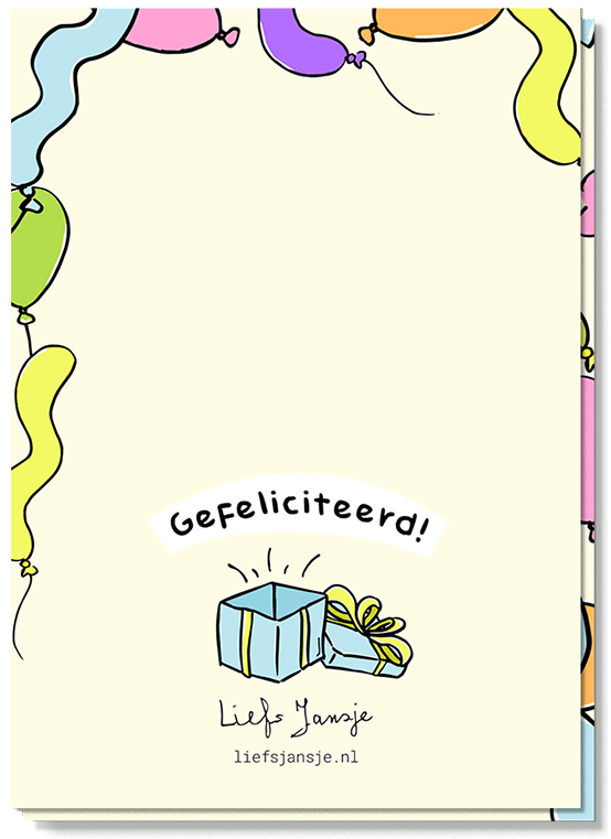 Proficiat met je verjaardag | Gefeliciteerd!