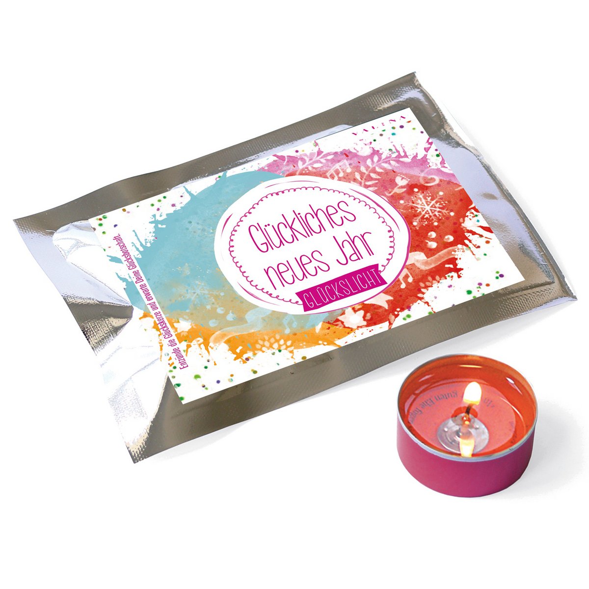 Fortuna's gelukslicht / foto / vuurwerk / gelukkig nieuwjaar / VE 15