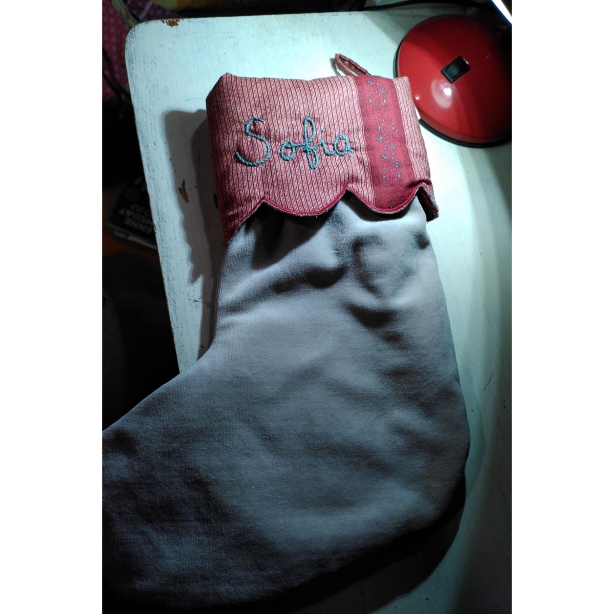 TISU Christmas Stocking, Rouge