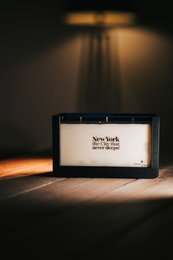 Vela perfumada, escapada en Nueva York