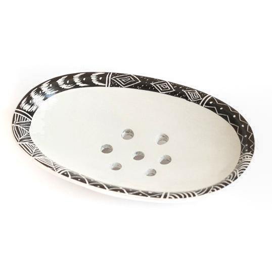 Lucy Small Soapstone Soap Dish