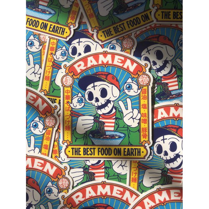 "Best Food" Sticker