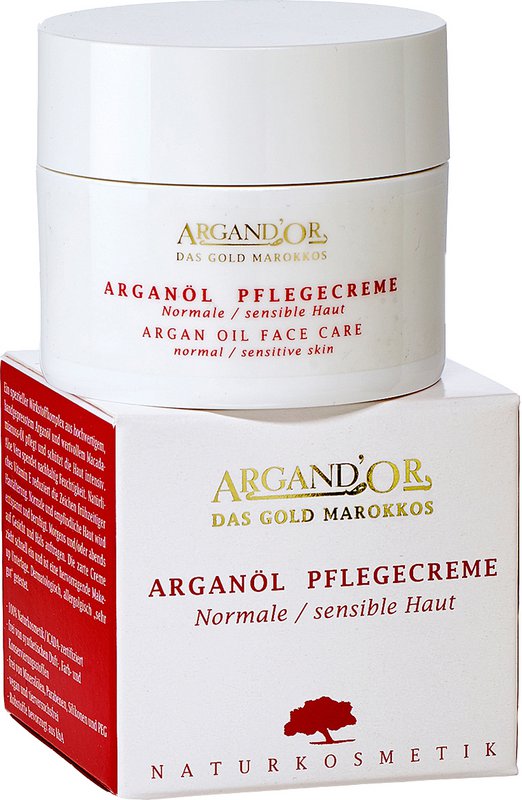 CREMA CURATIVA ALL'OLIO DI ARGAN PER PELLI NORMALI/SENSIBILI 50 ml
