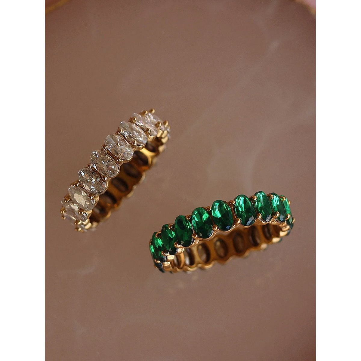 Ava - Eternity Ring Stack