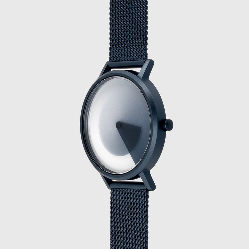 Orologio gradiente blu navy