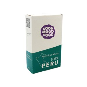 BIO RAUWE CACAO MASSA PERU 100%, 500g blok