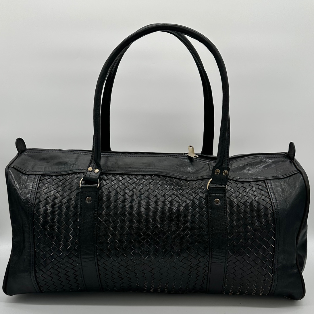 Classy Wonder Black-handmade lederen reistas