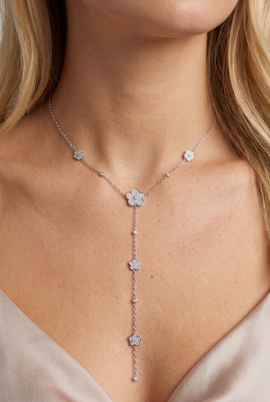 Collier Y en acier inoxydable