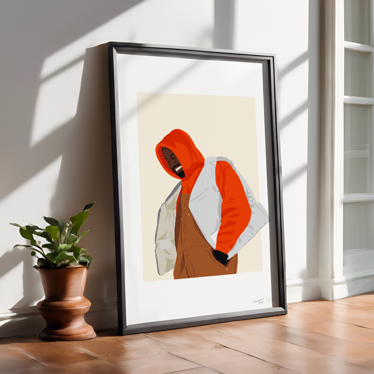 Poster "Kanye West" - A4 & 30x40cm - Art print