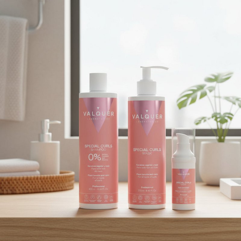 Curly Pack Shampoo, maschera e siero per capelli ricci - 720 ml
