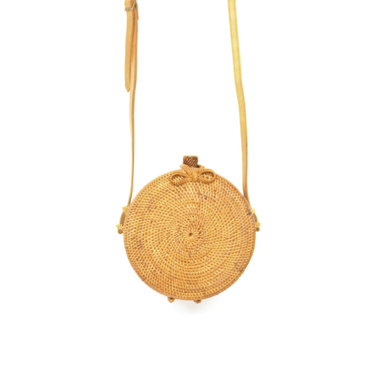 Pulau - sac Bali Kid Bali - petit sac de rotin rond pour enfants 15 cm