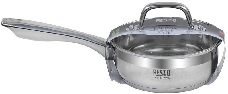 RESTO 92001 Casserole Libra - 1,4 Litre - Ronde Ø16 - Inox - Induction
