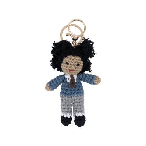 Crochet Keyring Jean-Michel