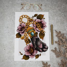 Catpaw - Fine Art Print