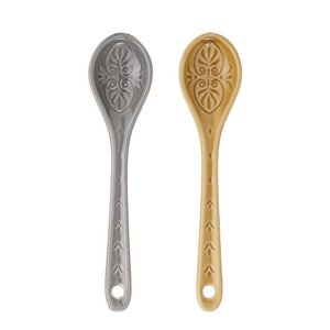 Rani Spoon, Yellow, Stoneware