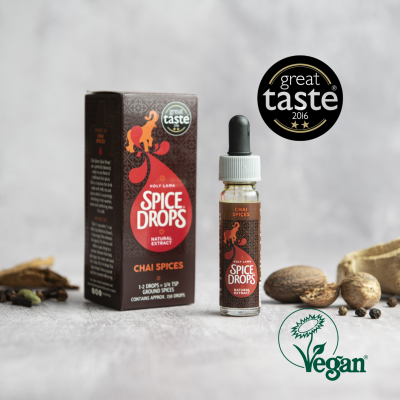 Chai Spices Natural Extract, Tea Masala, Spice Drops, Vegan