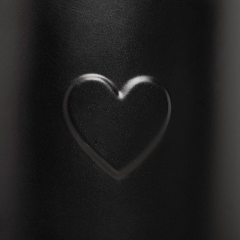 Annaffiatoio cuore nero (PU = 4 pezzi)