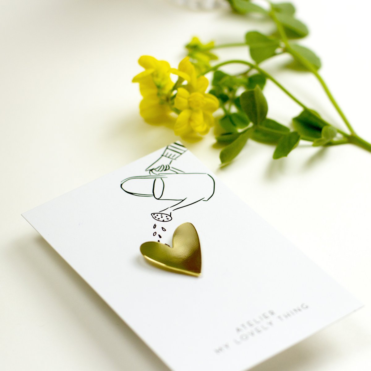 Pin Heart - Bonito Pin de un corazón